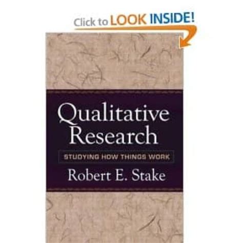 Qualitative Research: Studying How Things Work .